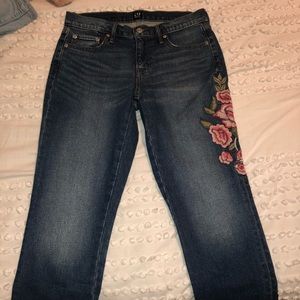 Gap Appliqued Jeans